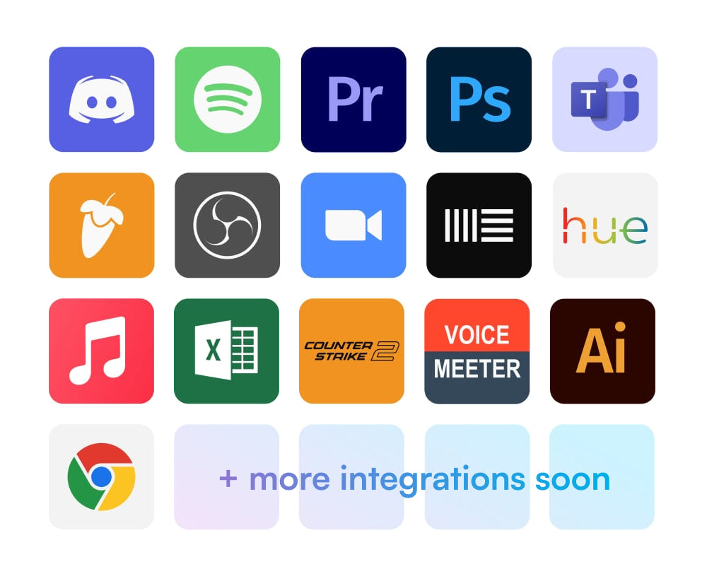 modue integrations logos